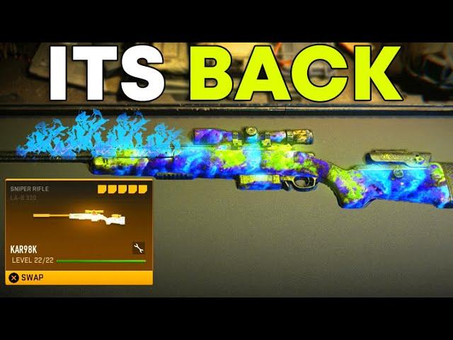 the KAR98K is BACK in Warzone 2!  (BEST LAB 330 CLASS SETUP!) - Warzone 2 Season 5