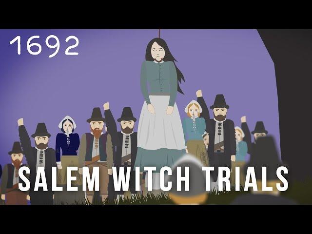 The Salem Witch Trials (1692) Cartoon