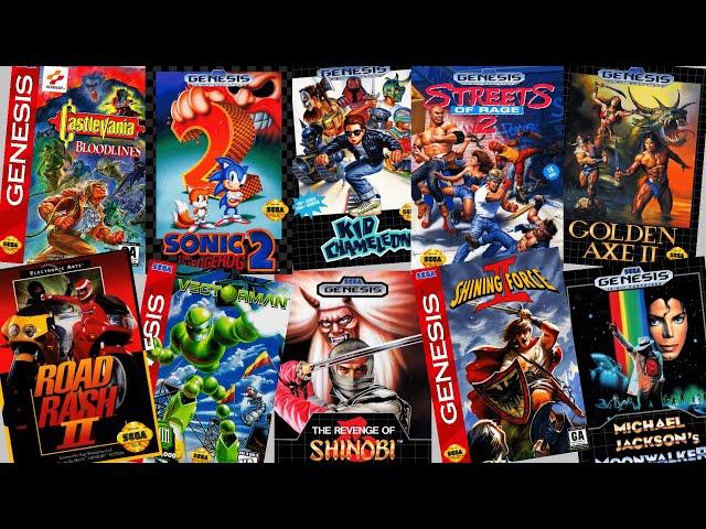 Top 300 best Sega Genesis games in chronological order. 1989 -1997