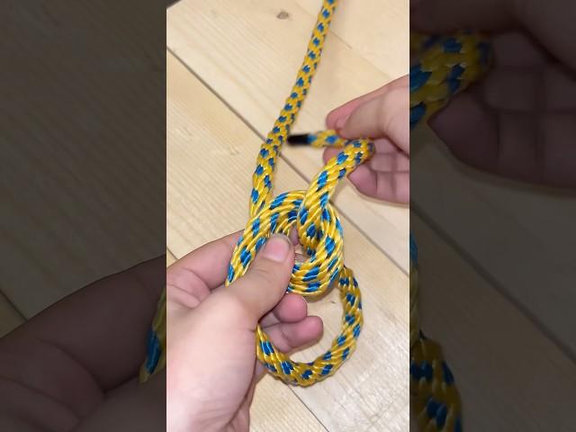 How to Tie a Double Fisherman’s Knot | Strongest Rope Loop Knot for Climbing & Survival! #fishing