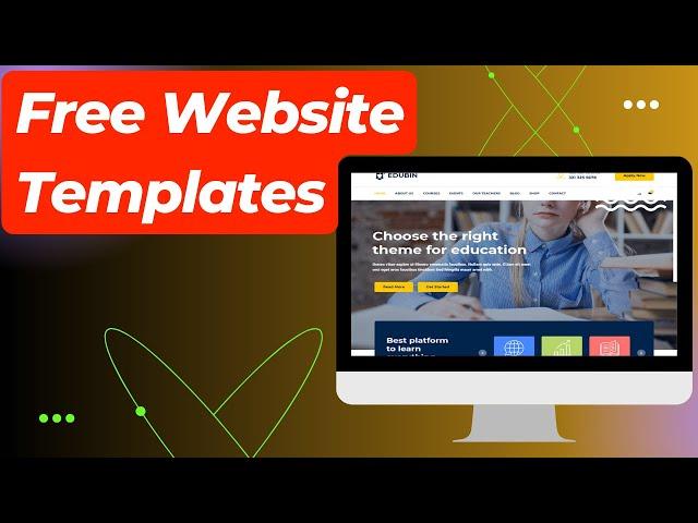 How to Use Free Website Templates to Build Stunning Sites (Easy Guide)