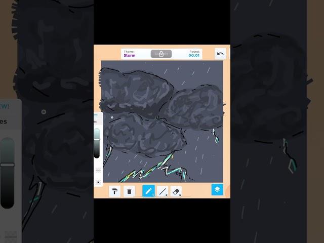 ROBLOX SPEED DRAWING A STORM ️ #roblox