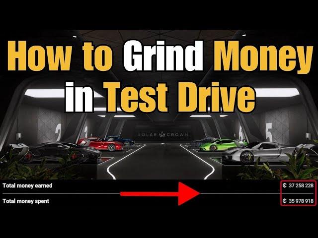 BEST RACES to GRIND MONEY in Test Drive Unlimited Solar Crown