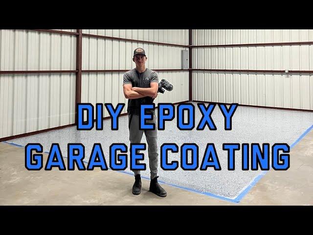 DIY Epoxy Garage Flooring Install (Dream Shop Build!)