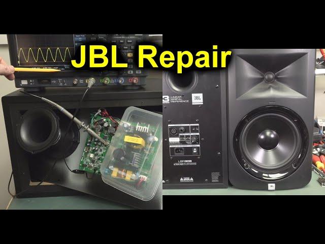EEVblog #1322 - JBL LSR308 Studio Monitor Speaker REPAIR