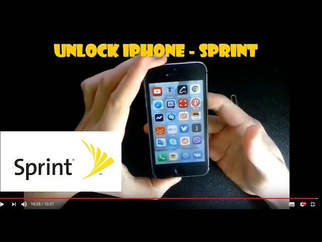 Разлочка iPhone 5s от Sprint 