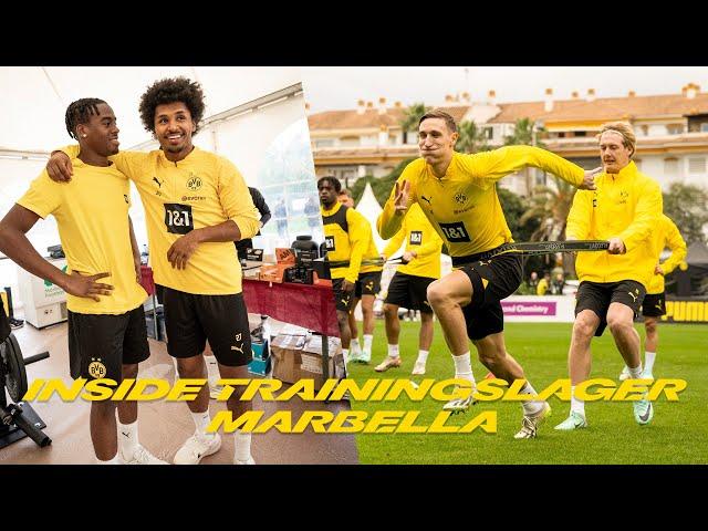 BVB Inside training camp Marbella: schedule, team hotel, training | Behind the scenes