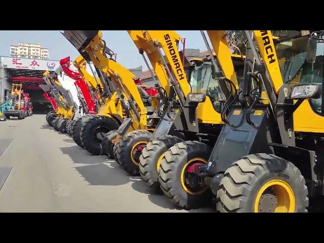 HZM wheel loader factory in China