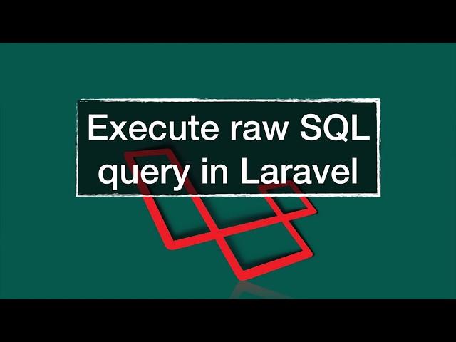 Running raw SQL query in Laravel