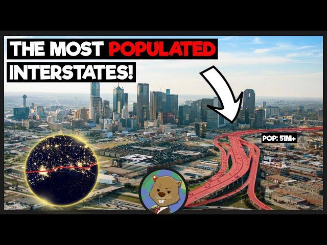 Which US Interstate Has The Highest Population Living Along It?