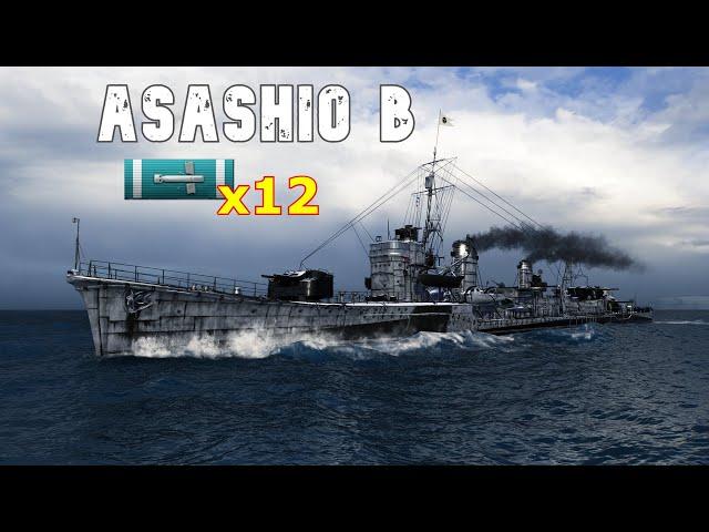 World of WarShips Asashio B - 5 Kills 231K Damage