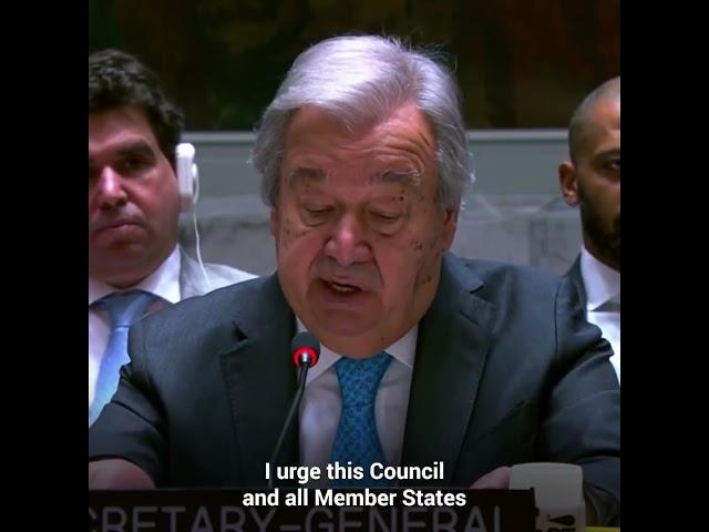 UN Secretary-General Guterres Pleads for Peace Amidst Escalating Israel-Iran Conflict