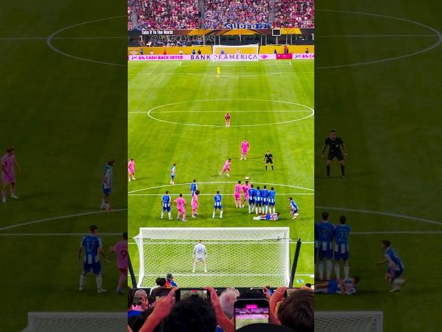 Messi's amazing free kick goal vs Porto ‍