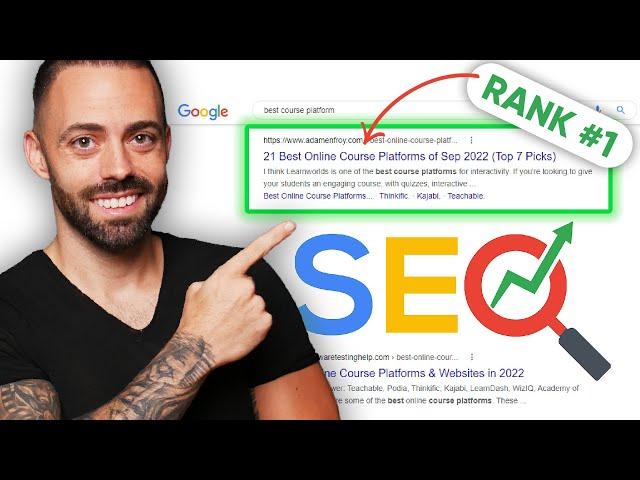 Complete SEO Course For Beginners: Rank #1 on Google in 2024