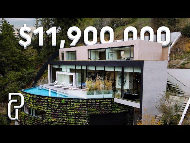 Inside this Beverly Hills $11,900,000 unique home! | Propertygrams Mansion Tour