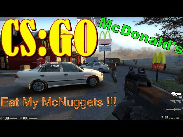 CS:GO McDonalds Map, Counter Strike Global Offensive