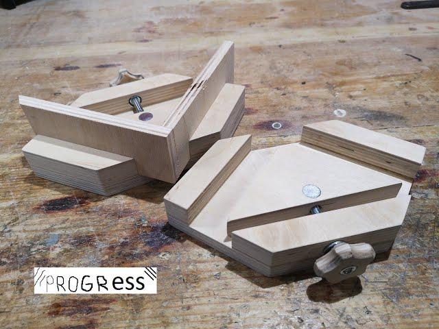 Wooden Corner Clamp for Cabinet Assembly