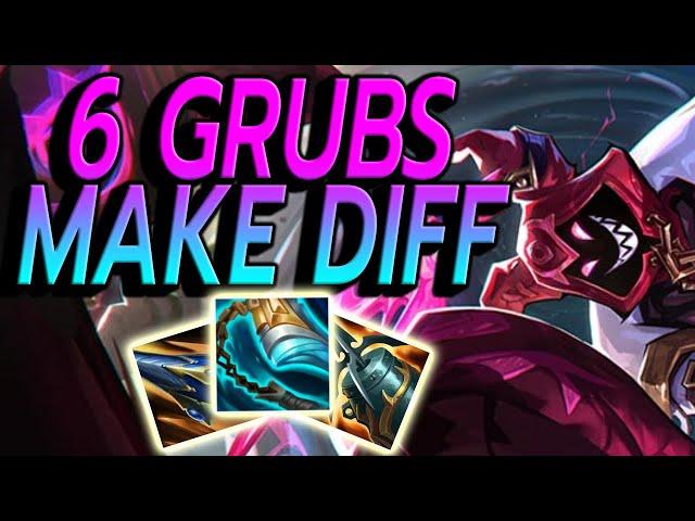 IF YOU GET 6 VOID GRUBS AS SHACO S14 - BRUISER SHACO JUNGLE S14