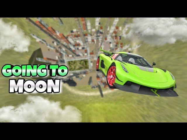 Going to the Moon||Extreme car driving simulator||