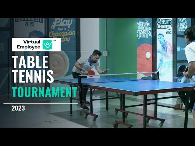 Table Tennis I Sport Tournament 2023 I Virtual Employee