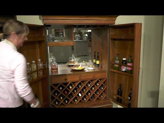 Howard Miller Toscana Wine & Bar Cabinet 695015 at Home Bars USA