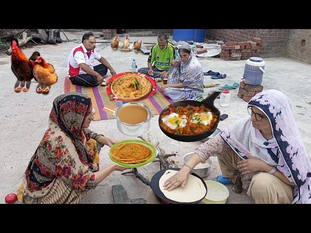 Our Village Breakfast Routine | Gaon men Subha Ke Nashty Ki Routine | irma's family vlog