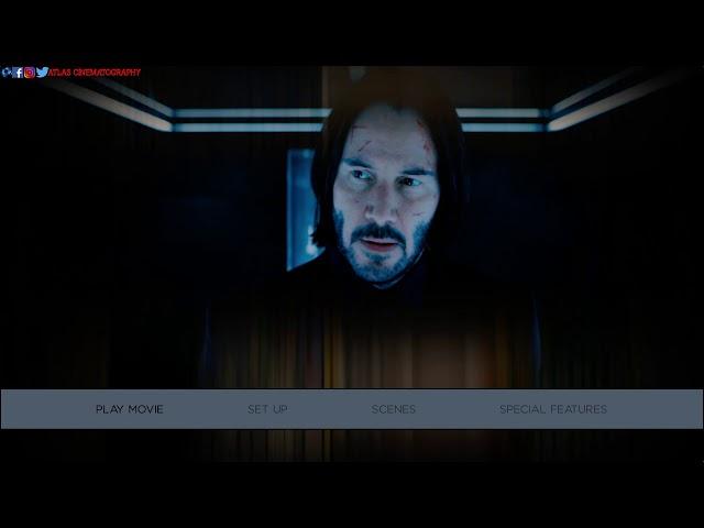 John Wick: Chapter 3 — Parabellum (2019) Blu-ray™ Disc | Main Menu | Menu Walkthrough