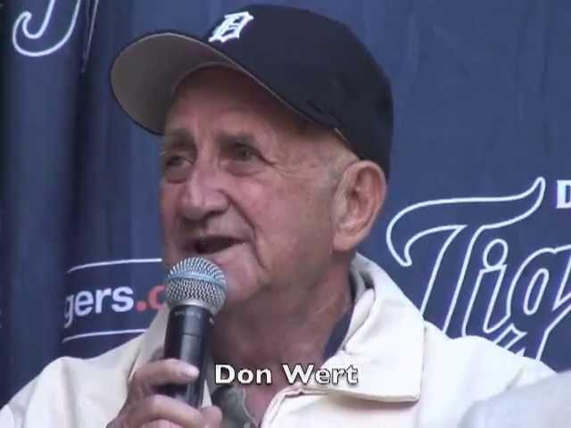 Don Wert (2013) Remebers 1968 Detroit Tigers