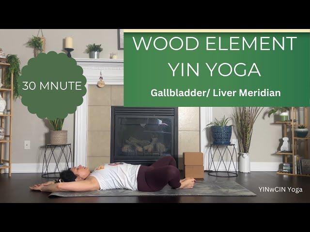 Wood Element Yin Yoga for Growth & Renewal  | 30-Min Yin Yoga Practice for Spring Energy