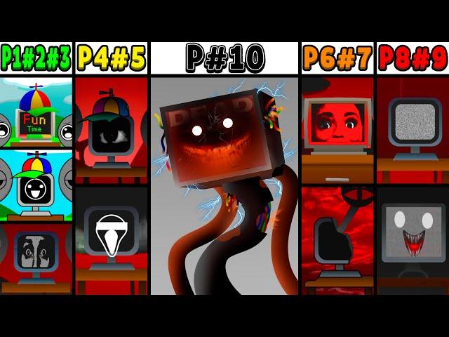 All Phases of Mr. Fun Computer in Incredibox Sprunki: From 1 Phase to 10 Phase