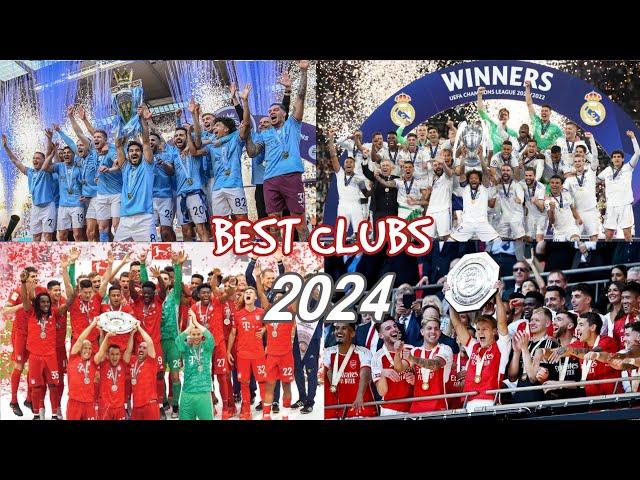 Top 10 Best Football Clubs In 2024 | Sporty Series