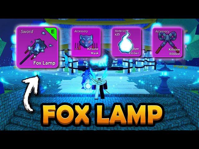 How to Get the Fox Lamp + NEW Accessories FAST | Blox Fruits