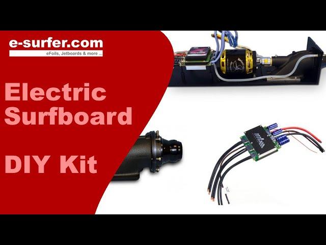 DIY electric surfboard kit