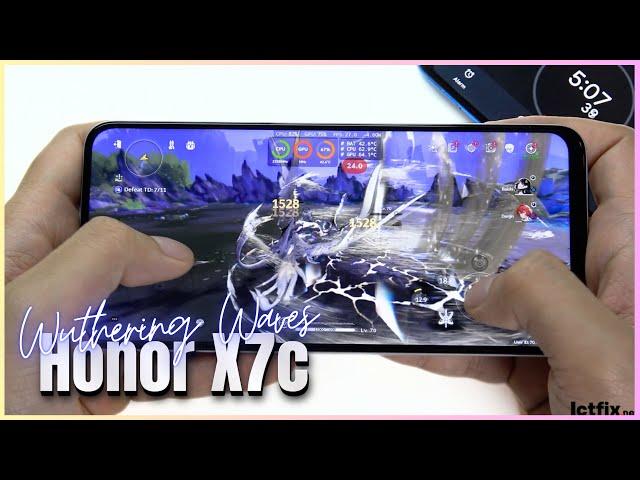 Honor X7c Wuthering Waves Gaming test | Snapdragon 685, 120Hz Display