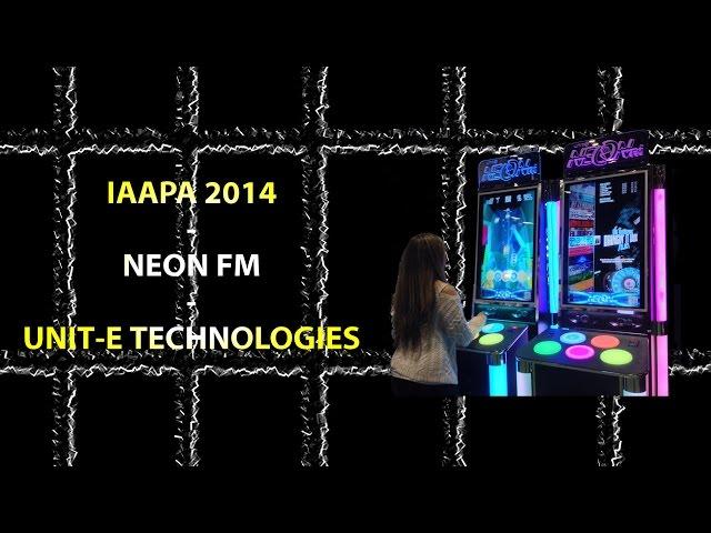 IAAPA 2014 - NEON FM new arcade game by Unit-E Technologes (Arcade Heroes)