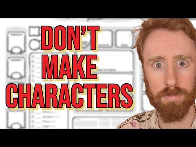 Don't Build Your First D&D Character - Try This Instead