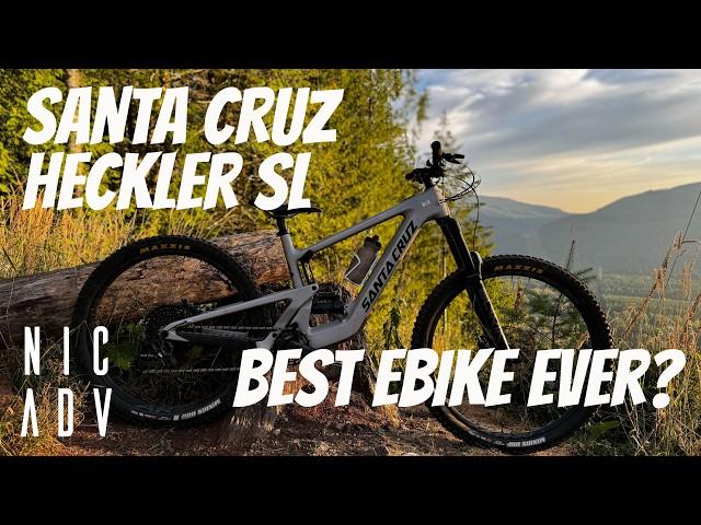 Santa Cruz Heckler SL Review | Range Test | Fun Test #emtb