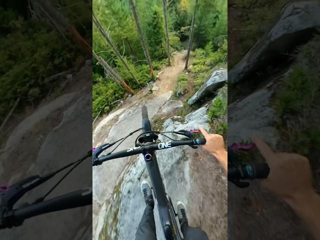 Riding the most difficult line in Mountain Bike Dream Land