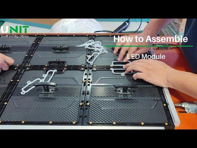 ME1000 Series LED Screen Rental: How to Assemble?