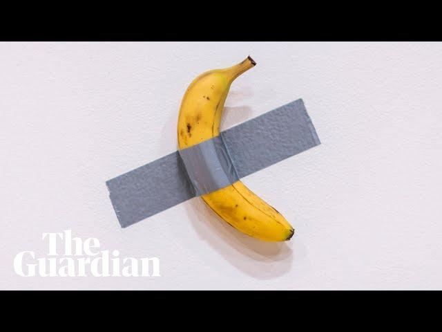 'Worlds most expensive banana' fetches $US5.2m at auction