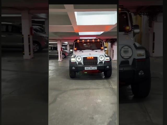 Mahindra Thar RWD | Everest White | McSparkles | One of the rarest modified Beast