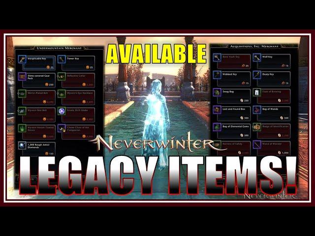 Limited Time: Undermountain & Acquisitions Stores! (wand of wonders & artifact sets) - Neverwinter