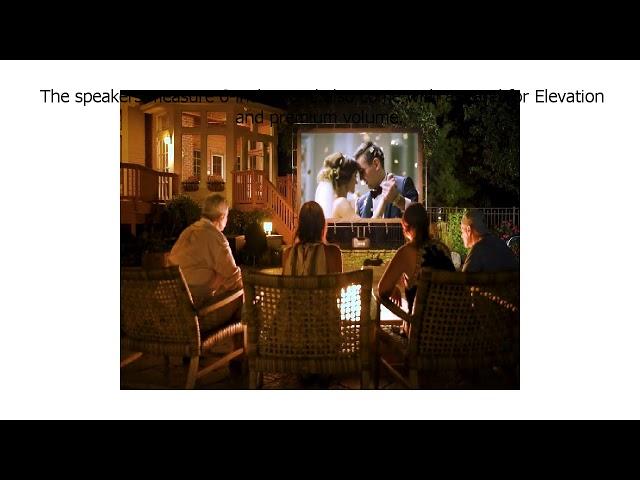 Special Discount on Total HomeFX Outdoor Standard Projection Theatre Kit, HDMI and Bluetooth C