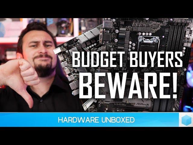 Are Budget Z390 Motherboards a Scam? VRM Thermal Test