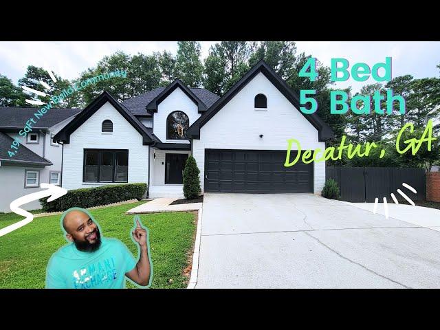 Newly Renovated Modern Must-see Home | 4 Bed 5 Bath & Finished Basement | Decatur GA Move-in Ready