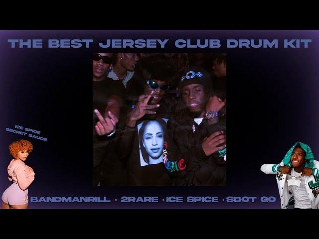 The Best Jersey Club Drum Kit | 2rare, ice spice, bandmanrill, sdot go, lil uzi vert drum kit