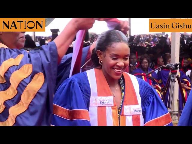 Olympic champion Faith Kipyegon awarded honorary doctorate by University of Eldoret