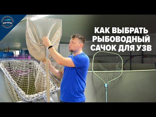 Как выбрать рыбоводный сачок