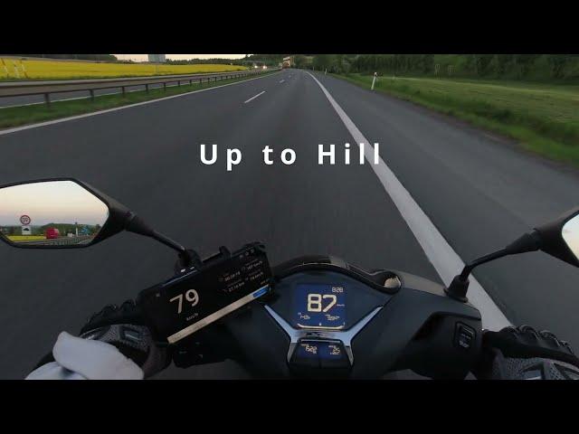 Honda SH125i (2022): 0 - 100 km/h + Top Speed (GPS)