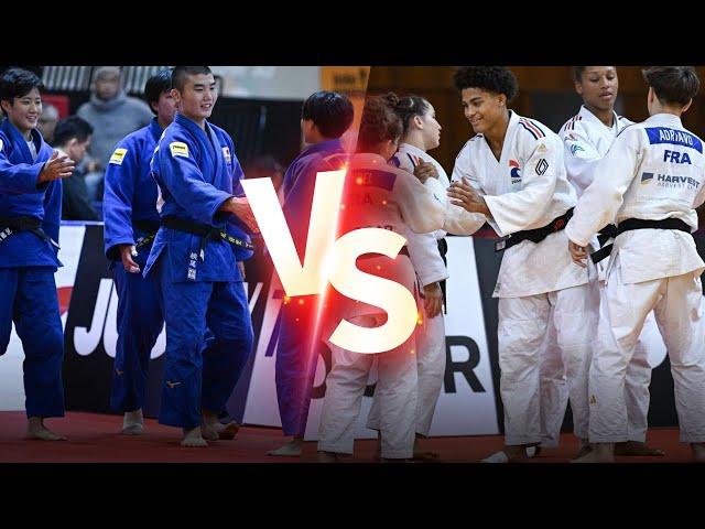 Japan VS France I Final I World Championships Cadets Mixed Teams 2024